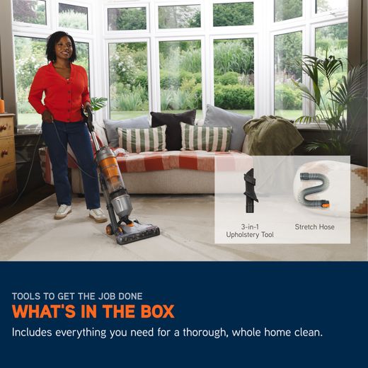 Vax Air Stretch U85-AS-Be Upright Vacuum Cleaner - Annotation - What's in the box